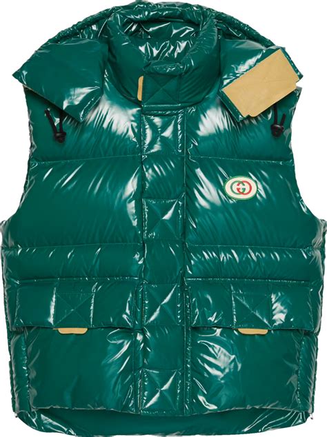 gucci puffer vest.